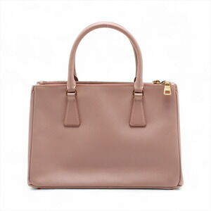 Prada bag blush pink Galleria tote Zip Double Saffiano Lux